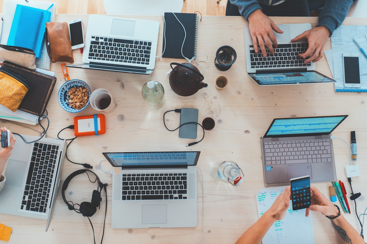 Schéma de digitalisation d’un processus métier en PME